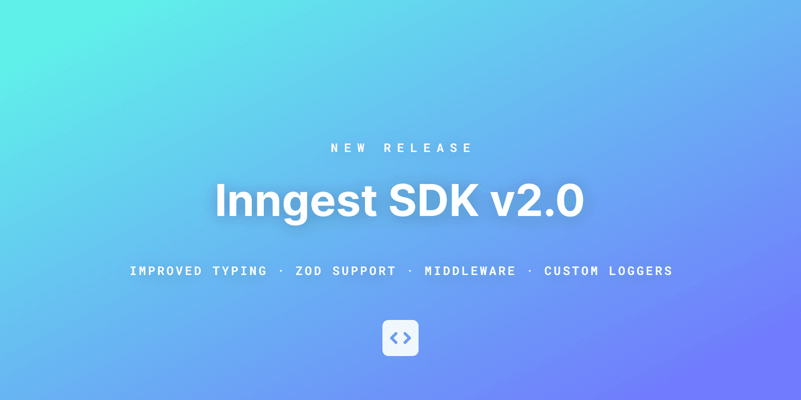 Featured image for Introducing Inngest TypeScript SDK v2.0 blog post